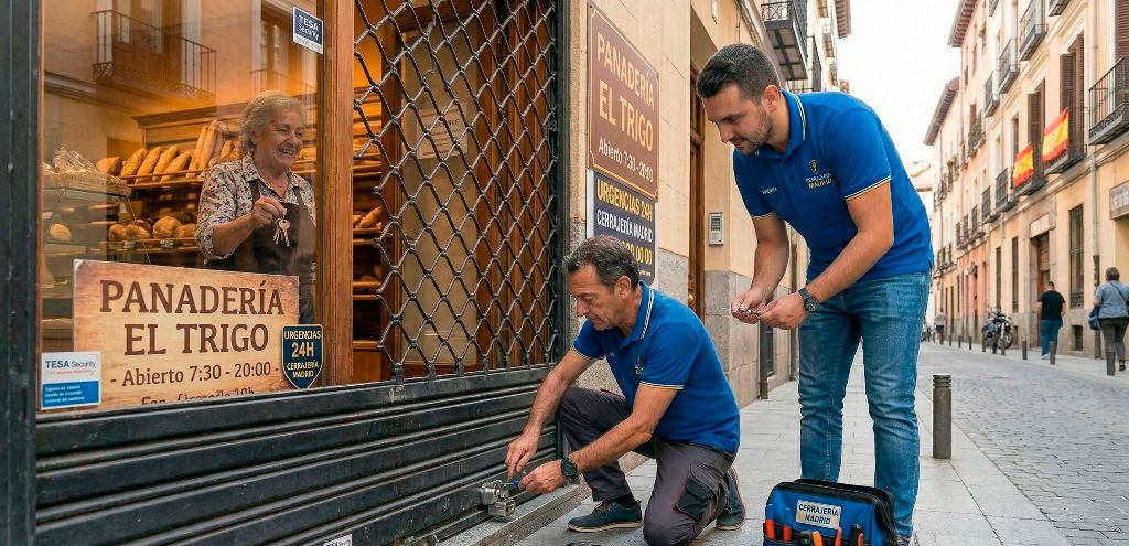 Reparación cerradura ISEO en Batres