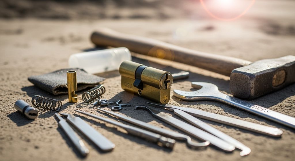 Reparación cerradura JIS en Casa De Campo