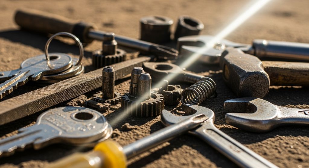 Reparación cerradura JIS en Estremera